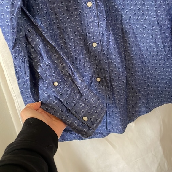 Cremieux Premium Denim Pearl Snap Shirt - Picture 2 of 6